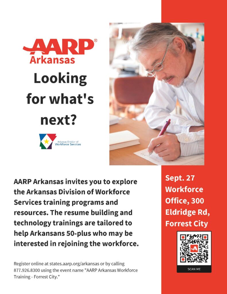 AARP Workforce training program for those 50+