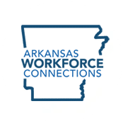 Workforce connections logo on white circle