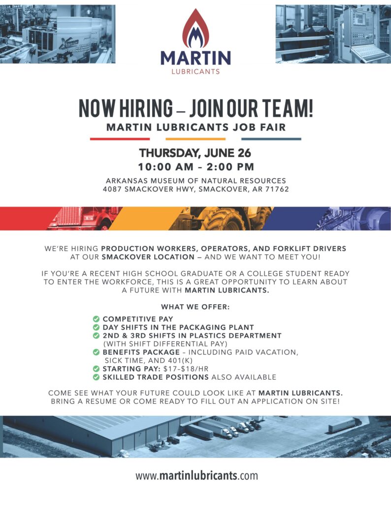 Smackover Job Fair Flyer June 2025 