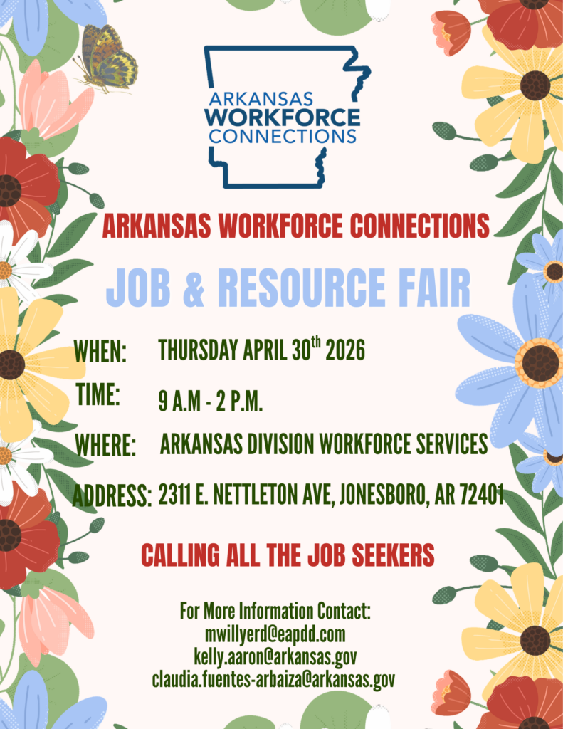 Jonesboro Workforce Job & Resource Fair Flyer
